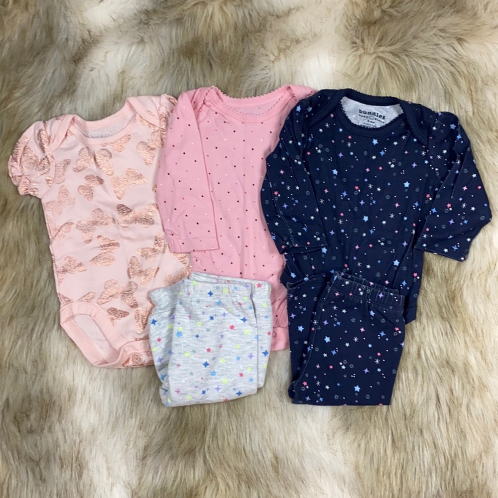 3-6 Month Bundles Baby Place Lot- Bundle Set